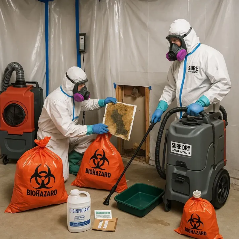 Contaminated Water Handling Protocols process in Oakfield, NY