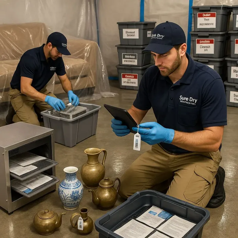 Content Protection and Restoration process in Oakfield, NY