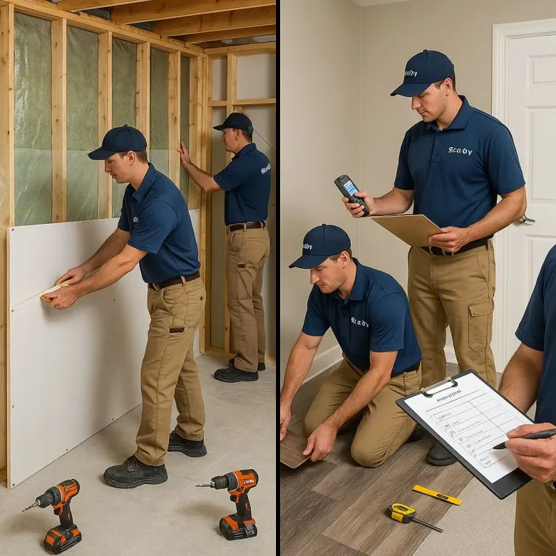 Repairs and Reconstruction process in Oakfield, NY