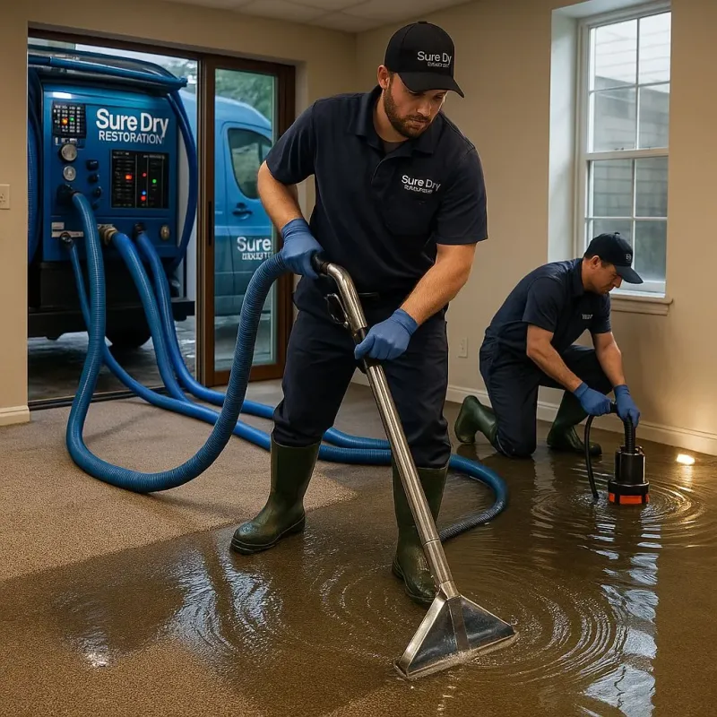 Water Extraction and Removal process in Oakfield, NY